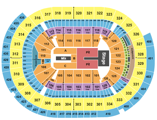 Enterprise Center Seating Chart